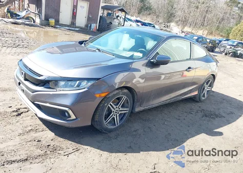 2019 Honda Civic Ex z USA, uszkodzony, nr VIN 2HGFC3B31KH355320